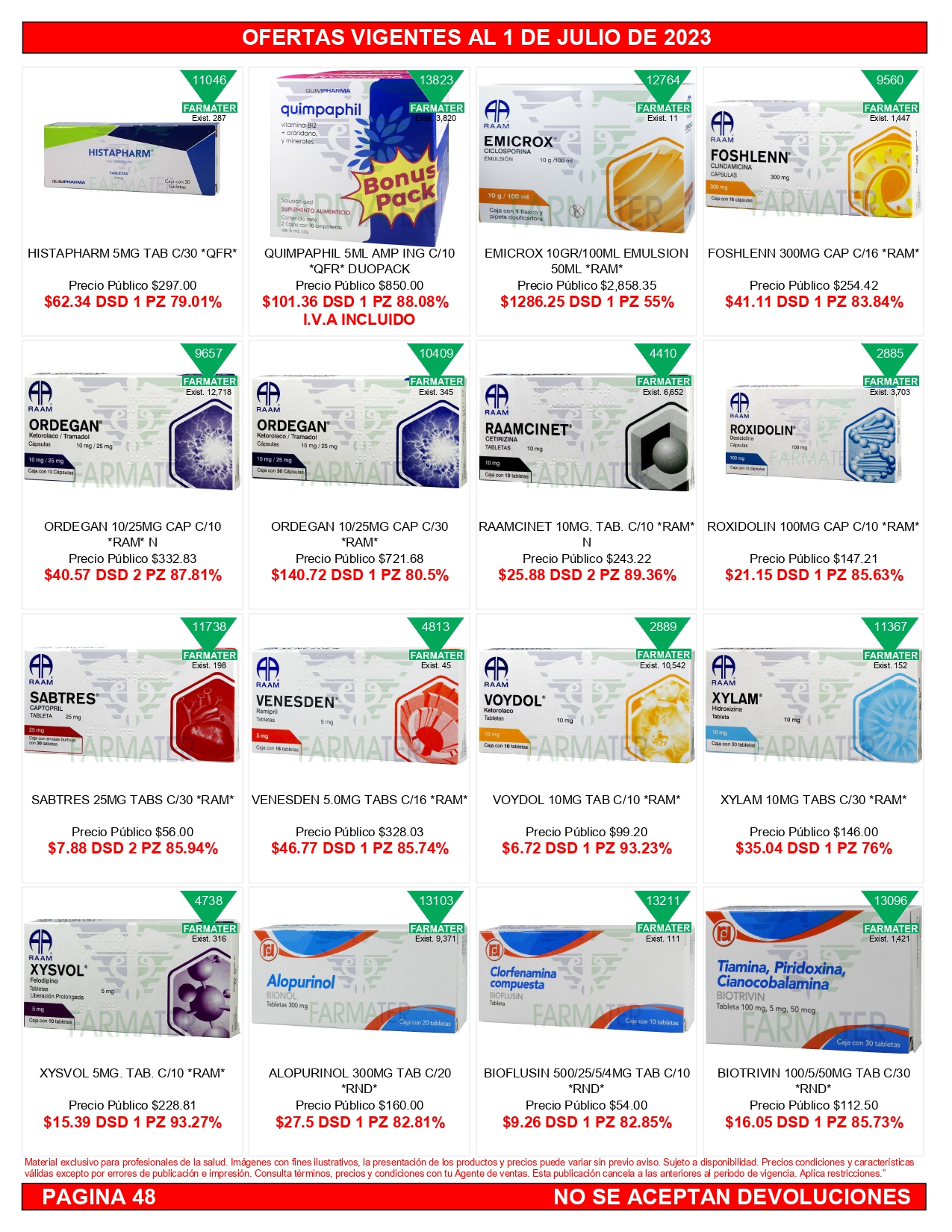 Catalogo Farmater Julio